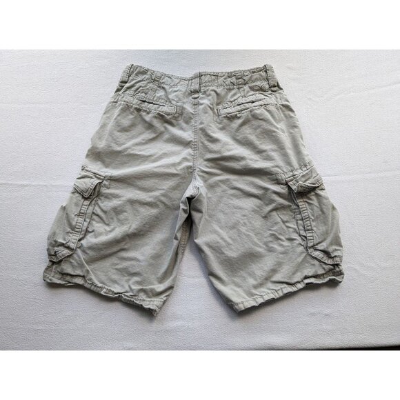 American Eagle Outfitters Cargo Shorts Size 28 Longboard Khaki Y2K Grunge Hiking - Picture 6 of 8